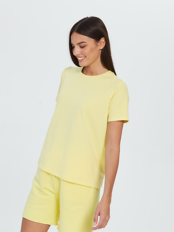 Футболка лимонная