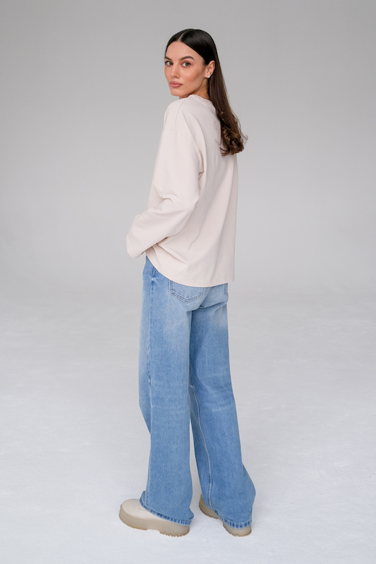 Лонгслив 'pasta and wine'