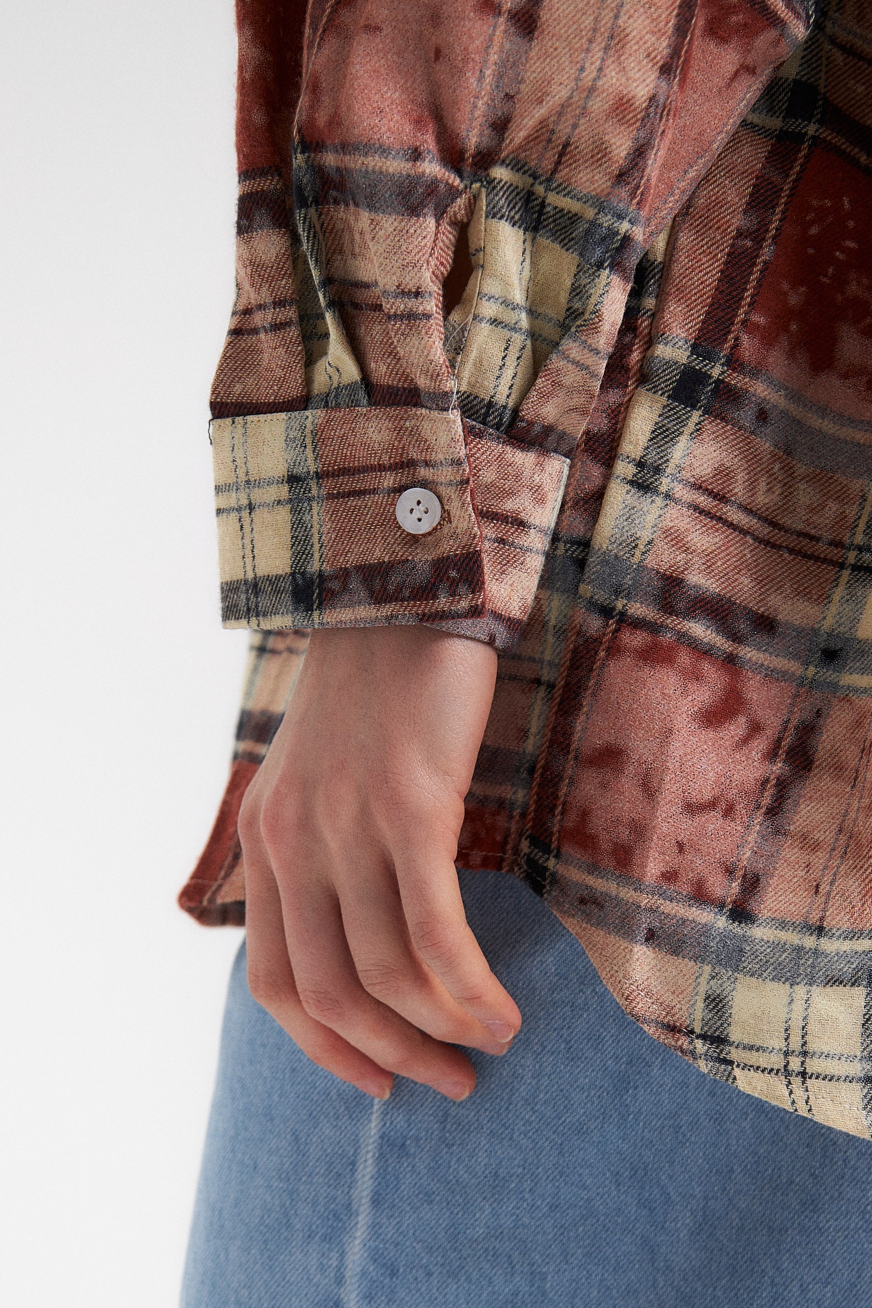 Рубашка в клетку usedstyle