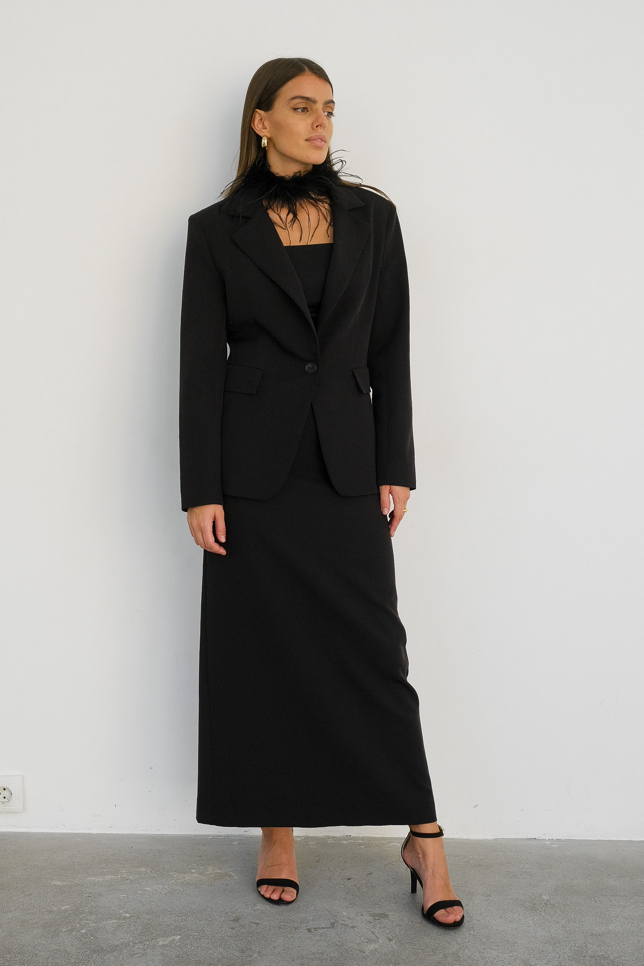 Жакет черный