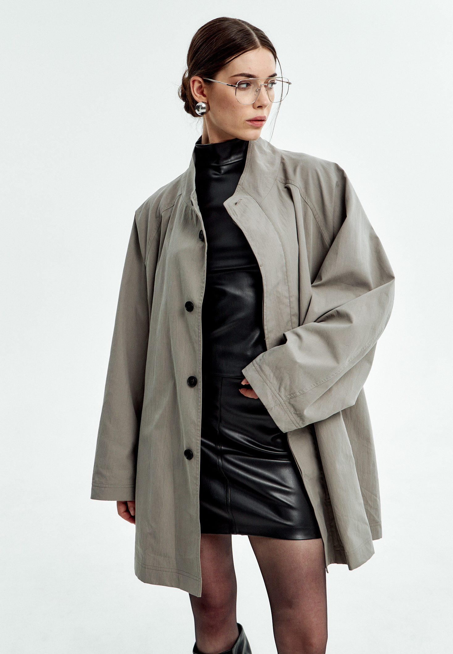 Плащ super oversize