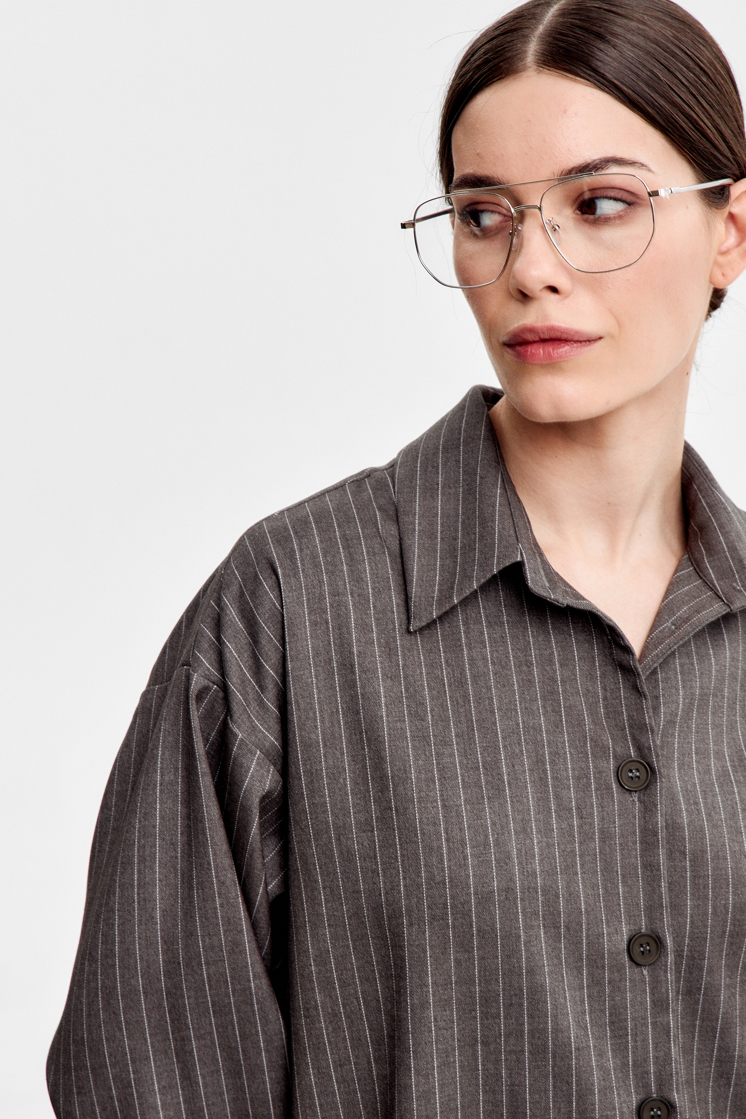 Рубашка в полоску