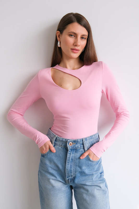 Лонгслив с каплей 