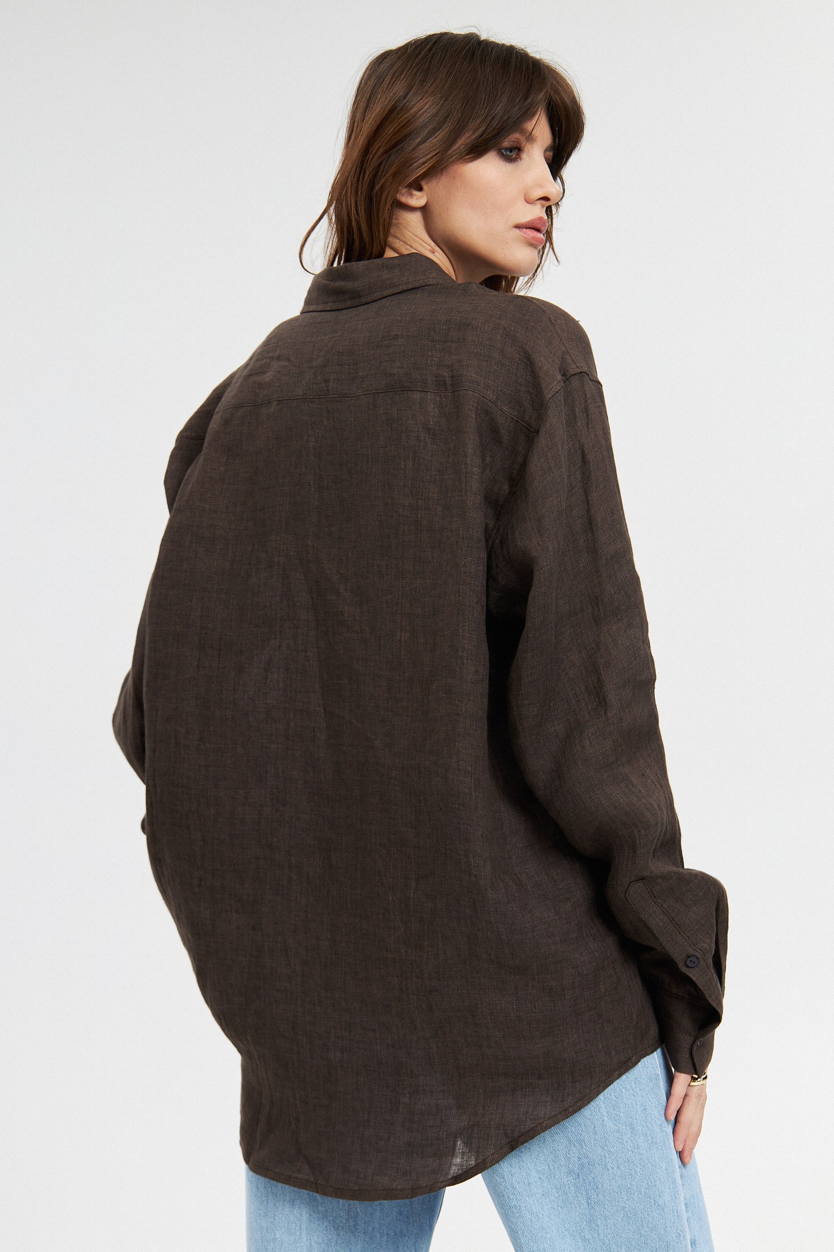 Льняная рубашка 