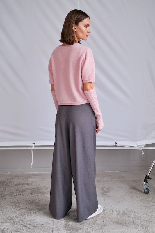 Брюки широкие