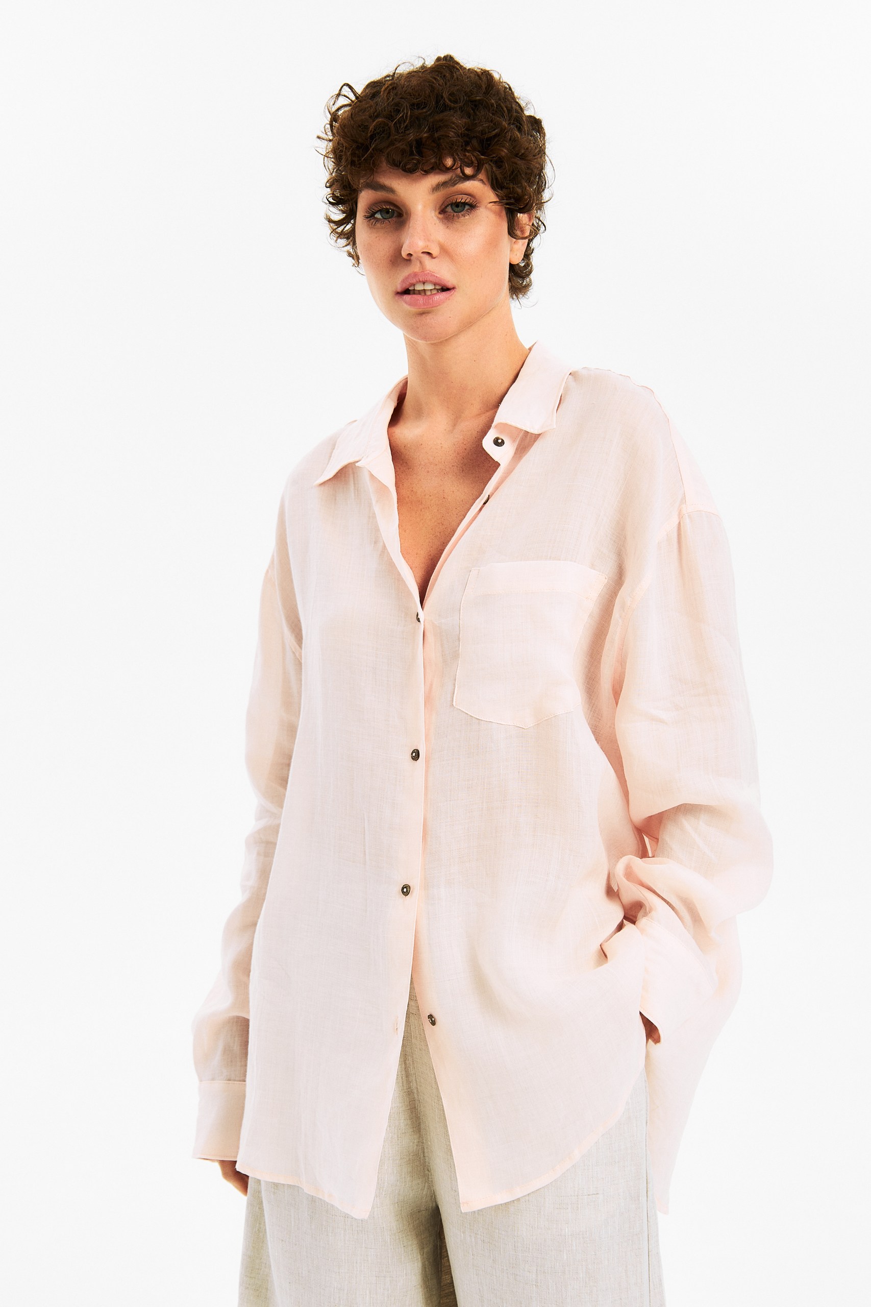 Рубашка льняная