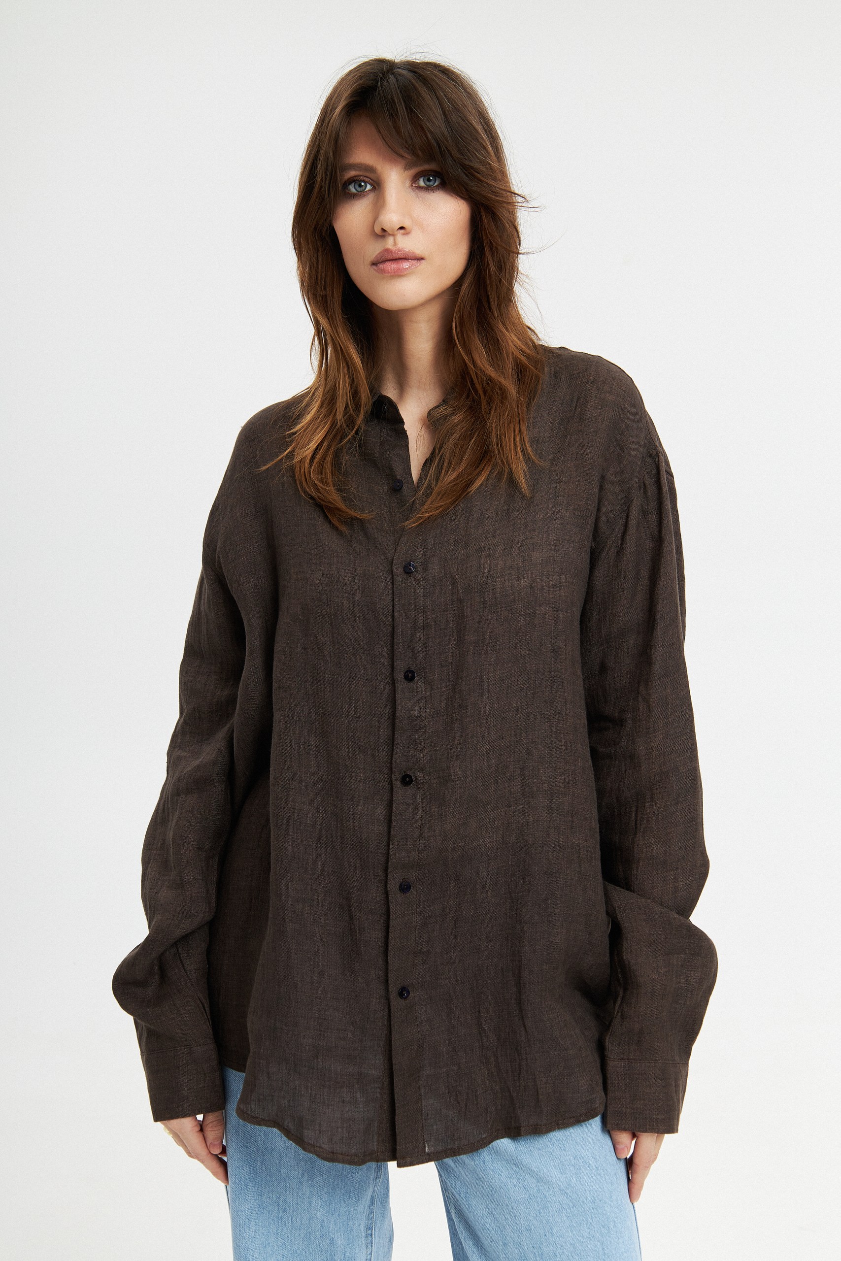 Льняная рубашка 