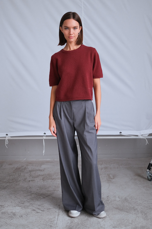 Топ с отдельными рукавами