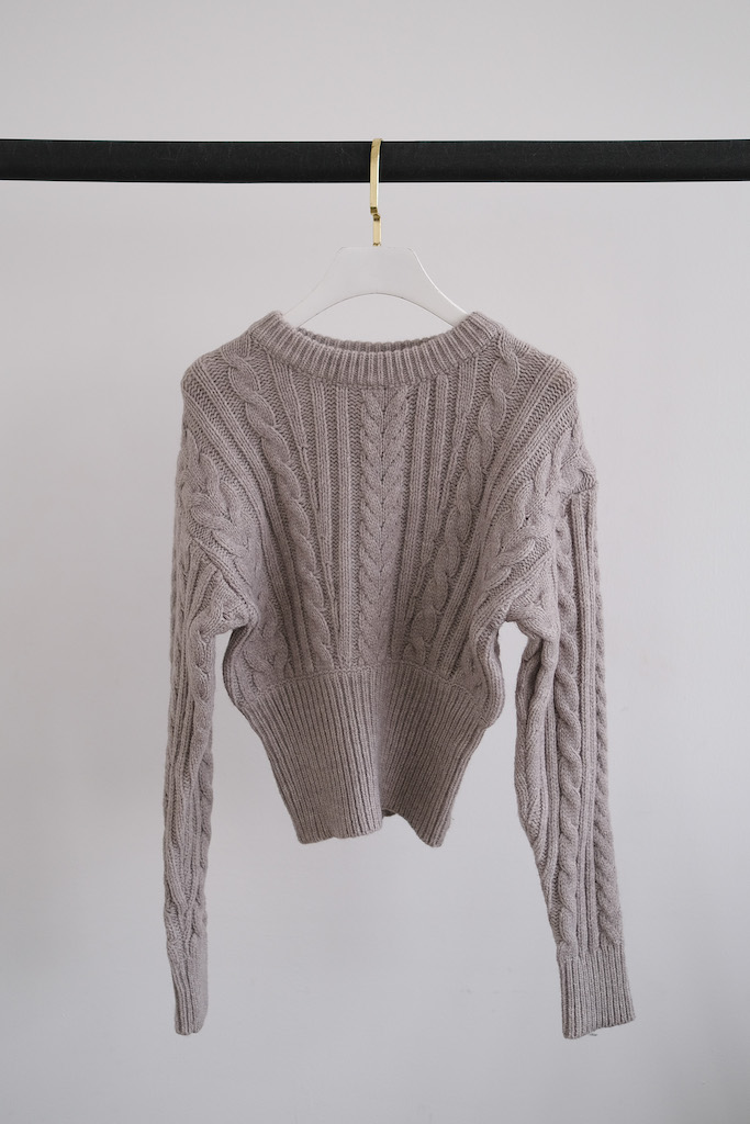 Джемпер косы