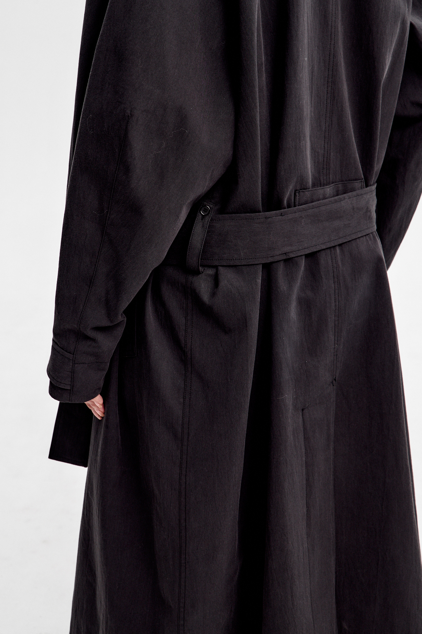 Плащ oversize длинный