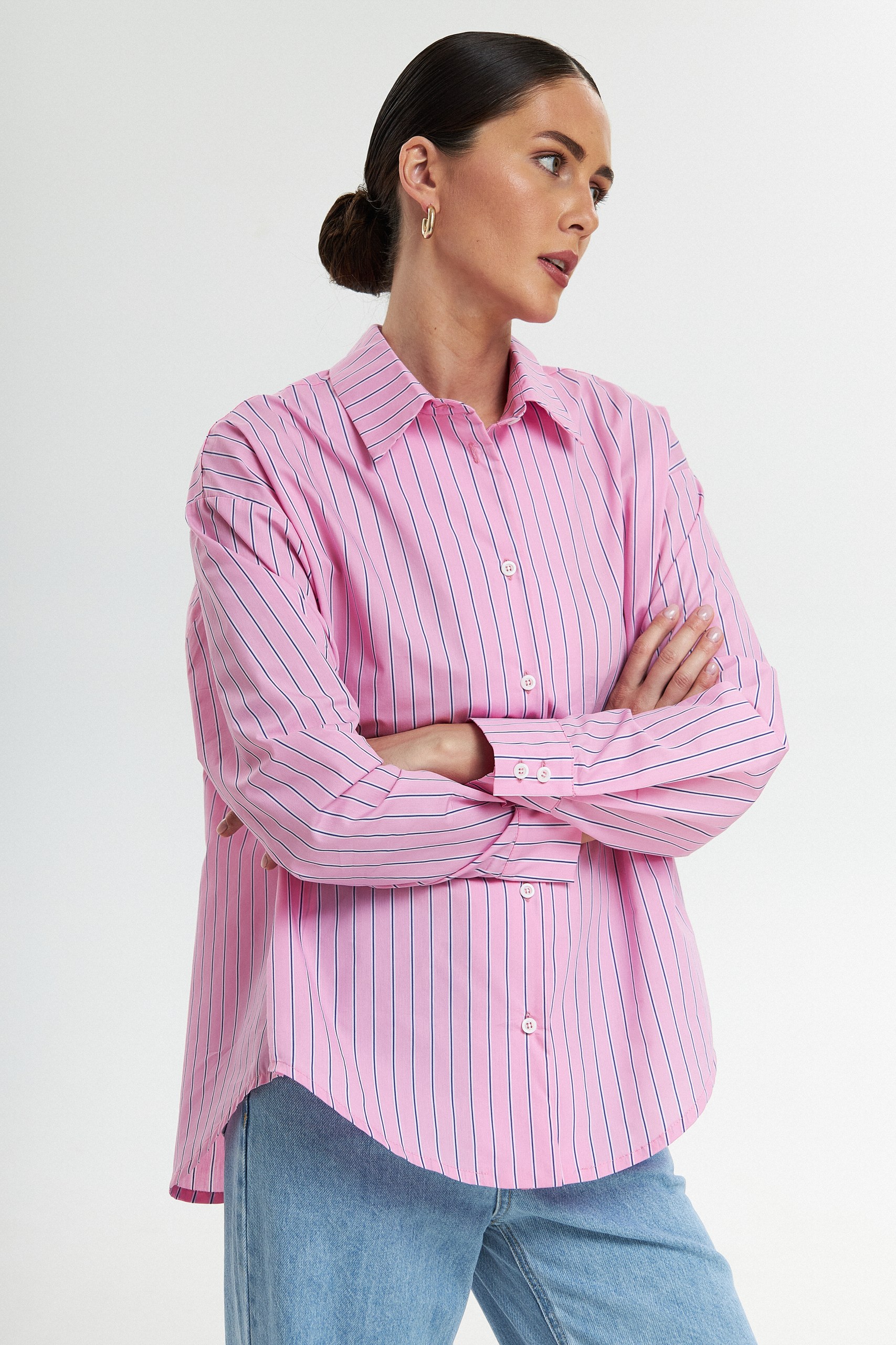 Рубашка хлопковая Stripes