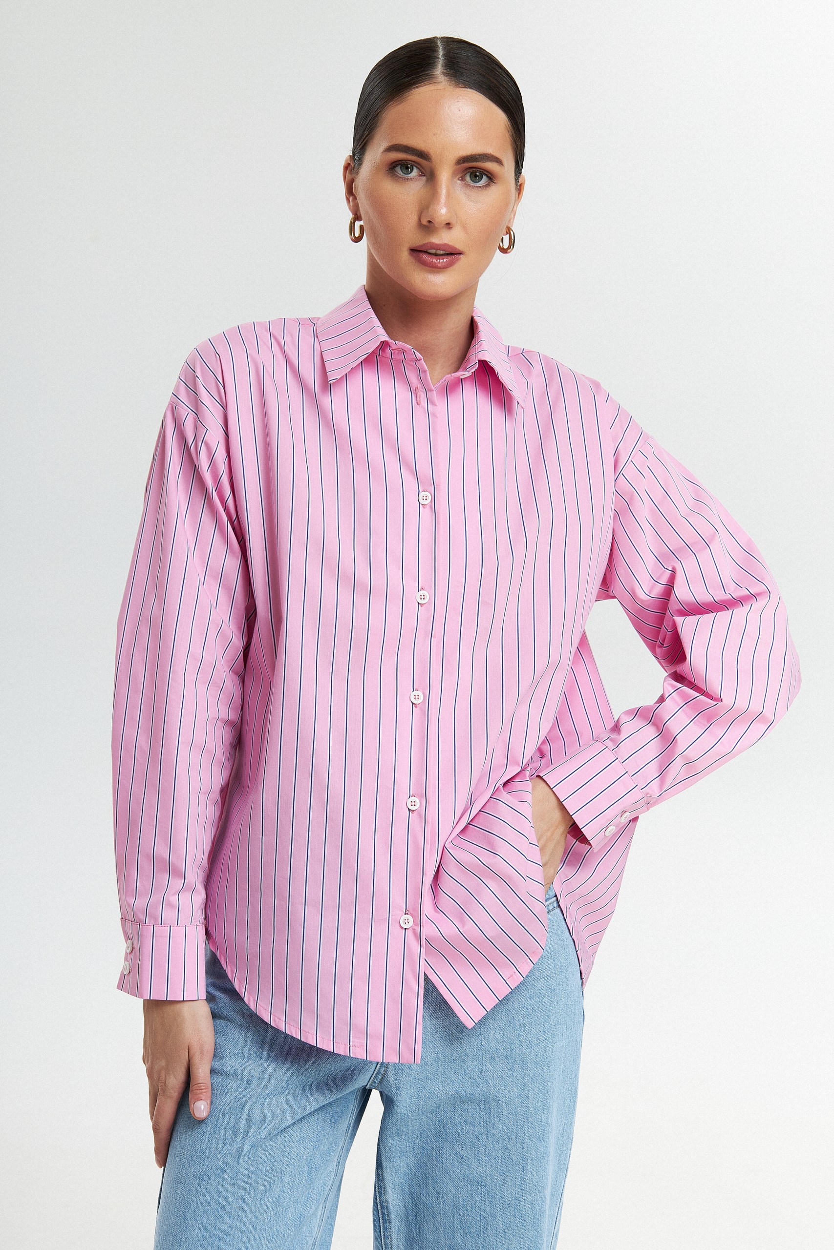 Рубашка хлопковая Stripes