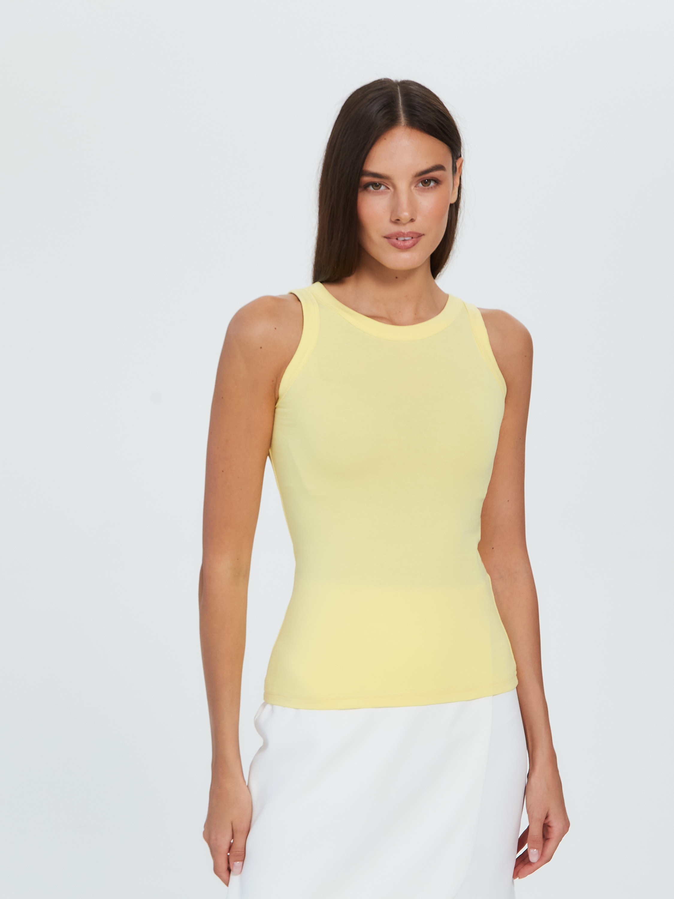 Майка желтая