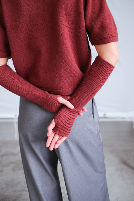 Топ с отдельными рукавами