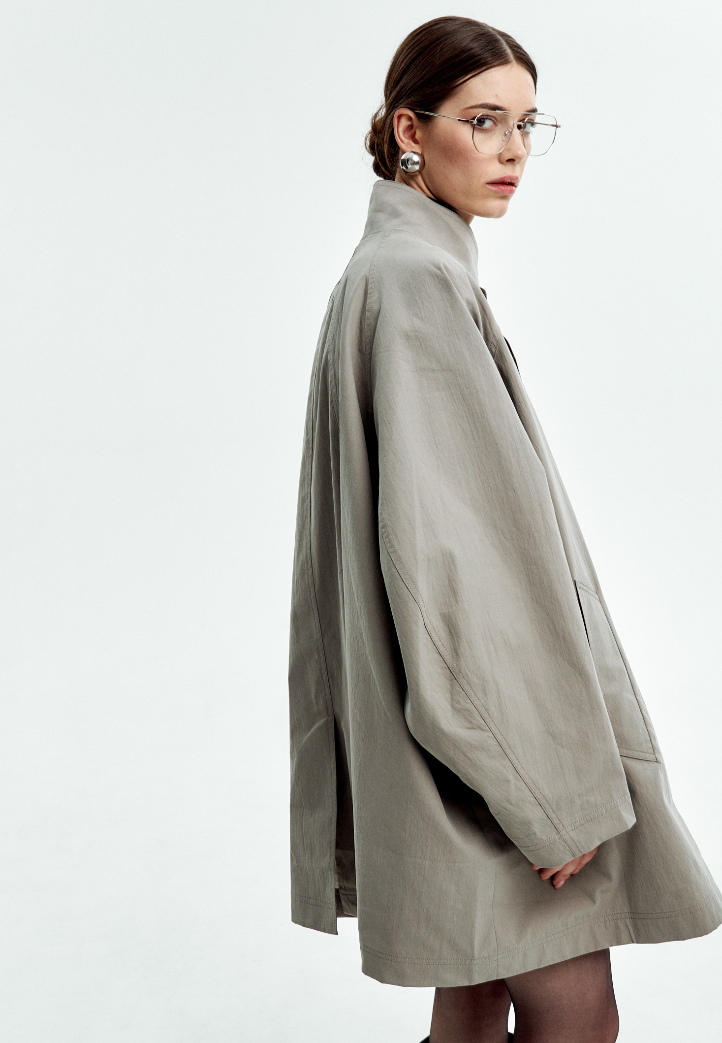  Плащ super oversize