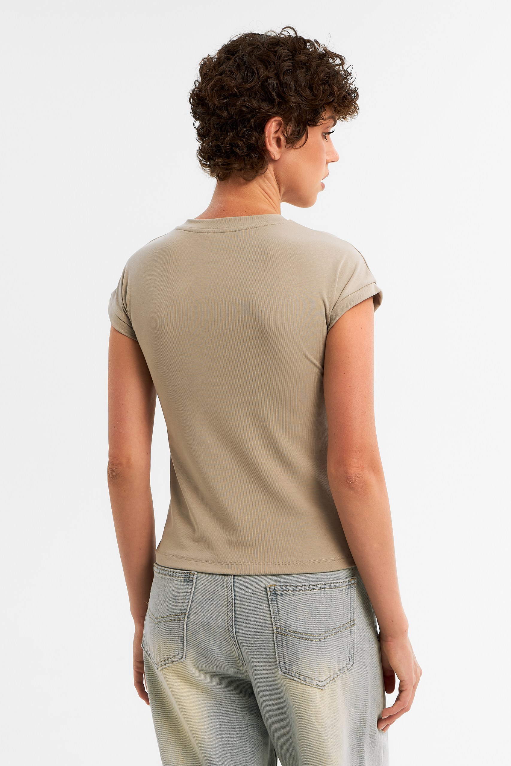 Футболка с добавлением шёлка