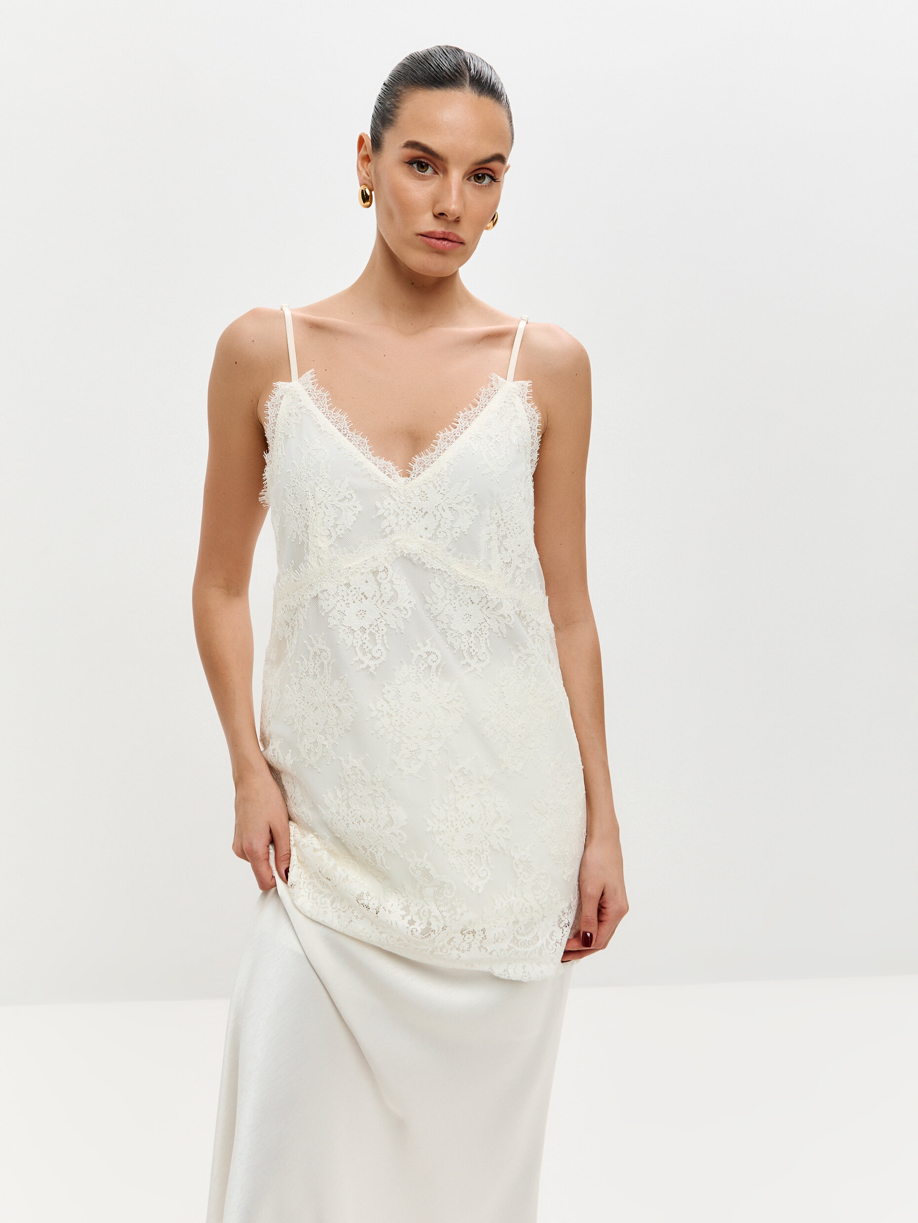 Топ кружевной