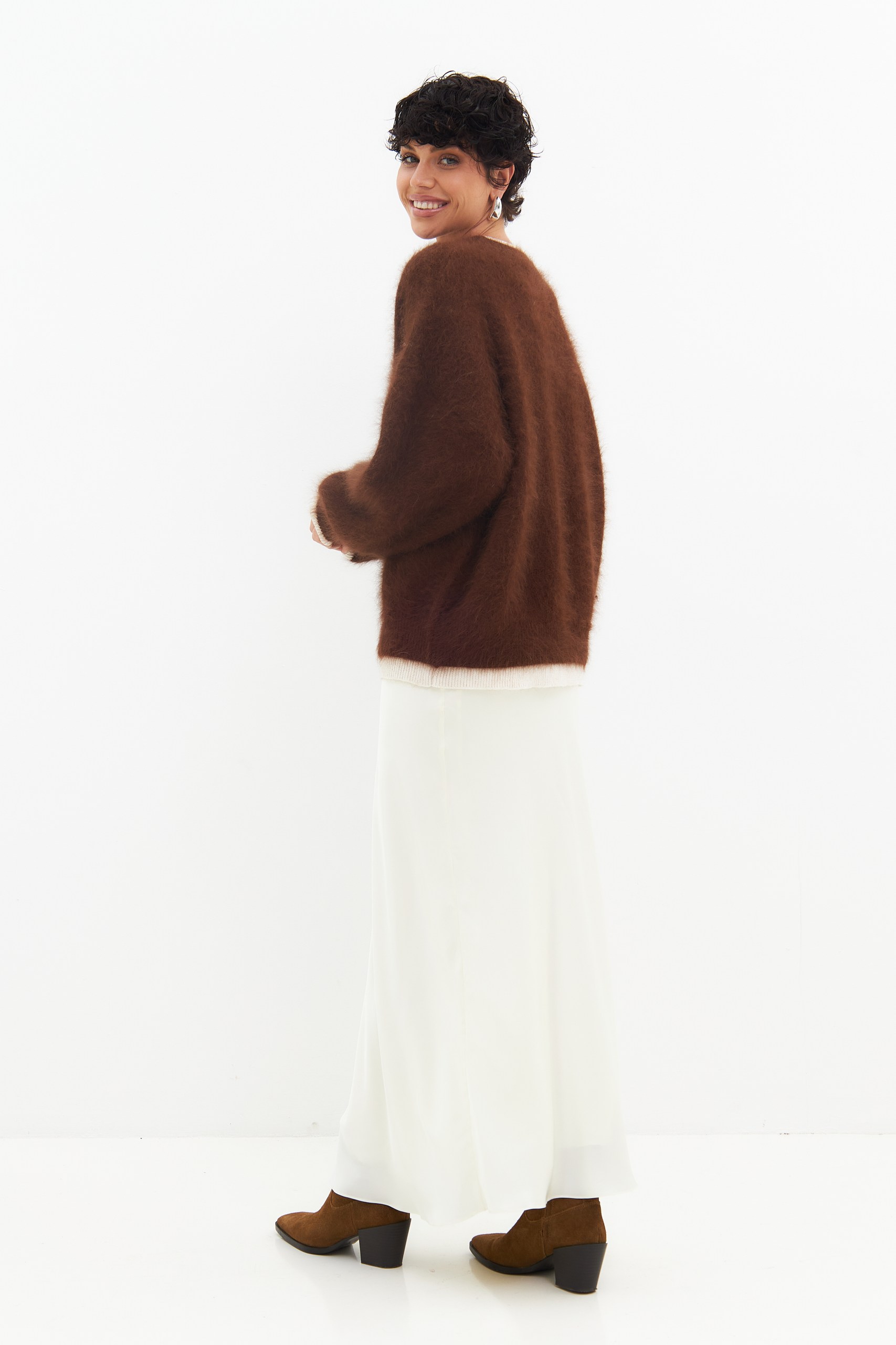 Свитер из ангоры 