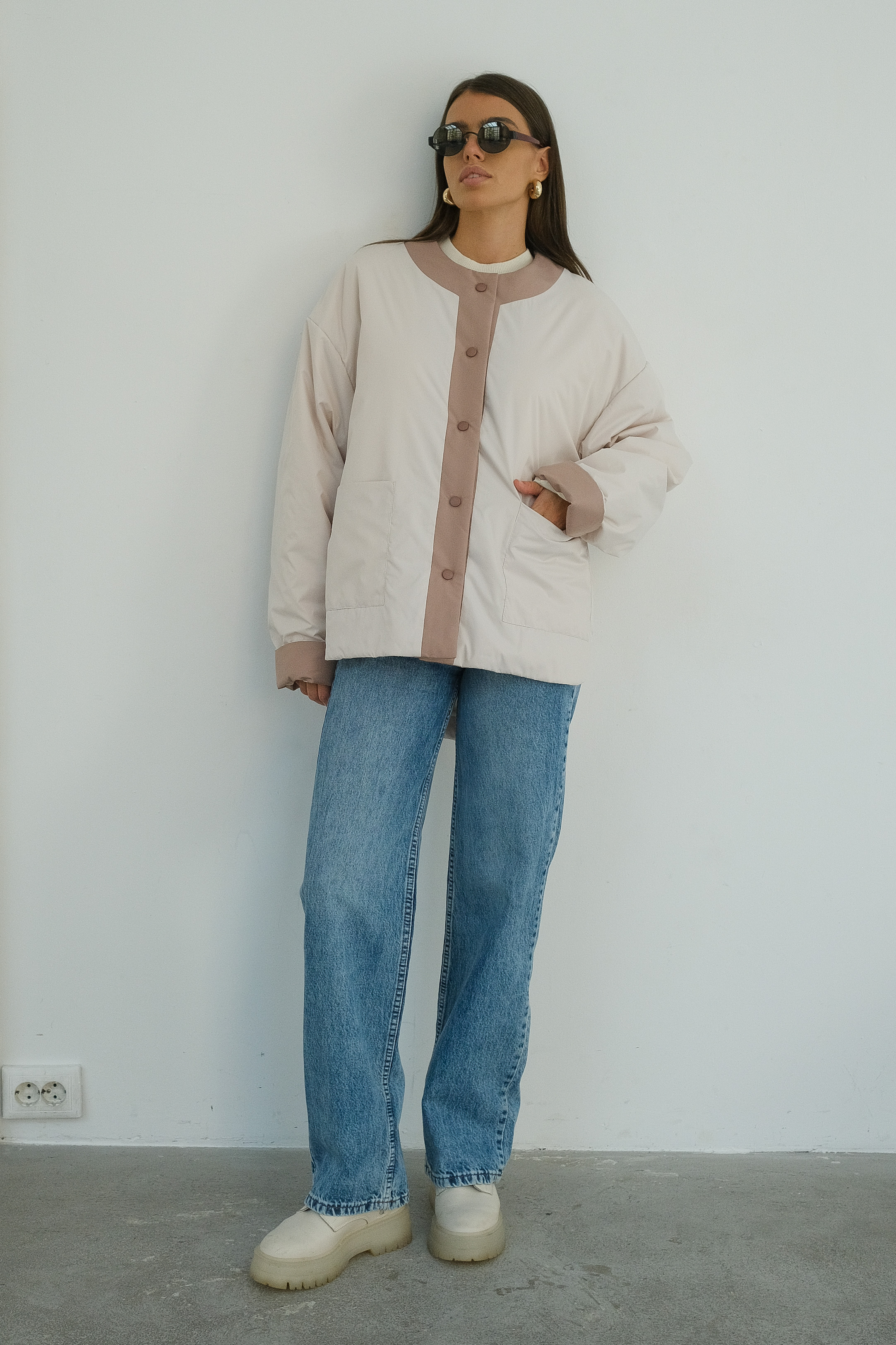 Куртка молочная