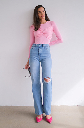 Боди с драпировкой 