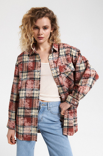 Рубашка в клетку usedstyle