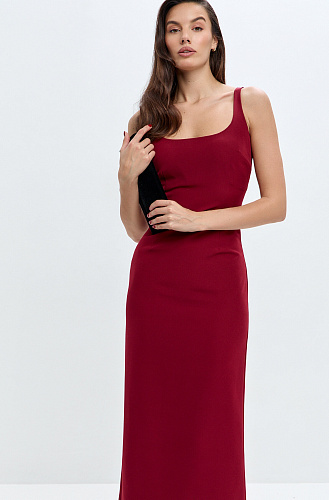 Платье футляр макси