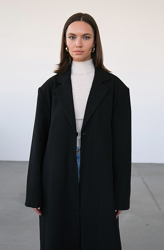 Пальто прямого кроя