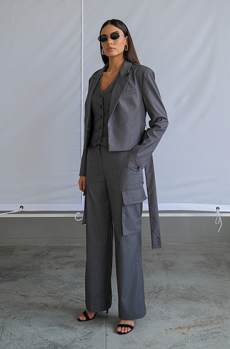 Жакет укороченный