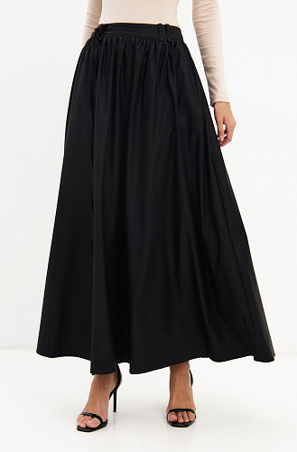 Юбка макси с завязками 