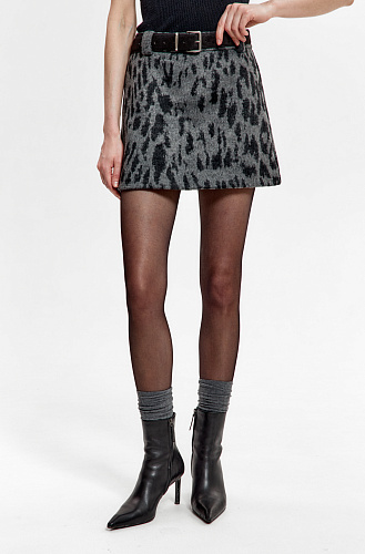 Юбка мини лео