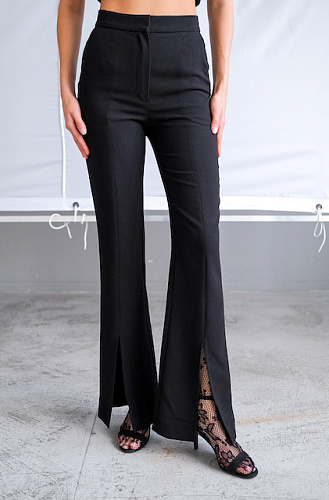 Брюки с разрезами