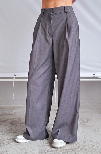 Брюки широкие