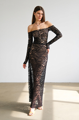 Юбка из кружева