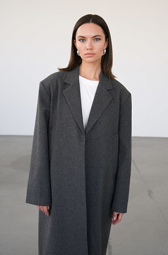 Пальто прямого кроя