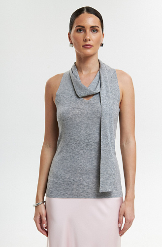 Топ с шарфом