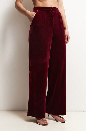 Брюки бархатные