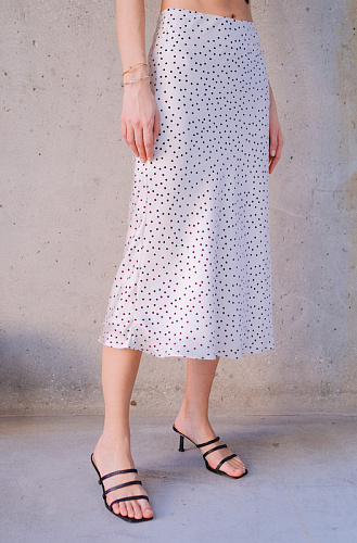 Юбка принт горох