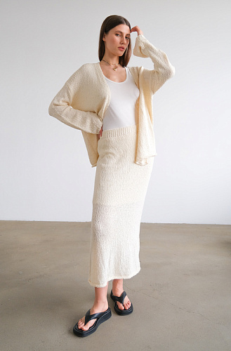 Юбка трикотажная