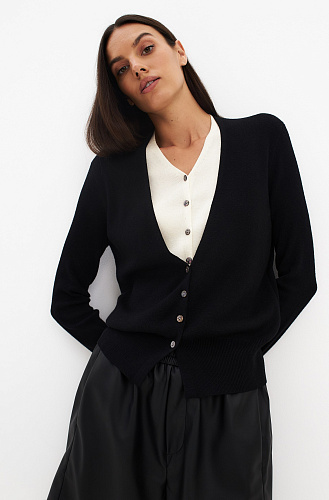 Кардиган двойной