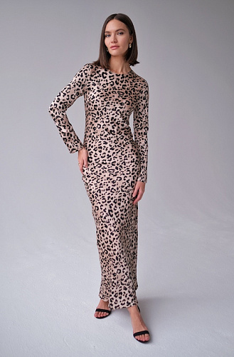  Платье лео макси