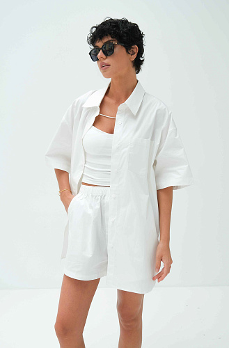 Шорты из хлопка