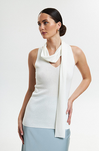 Топ с шарфом