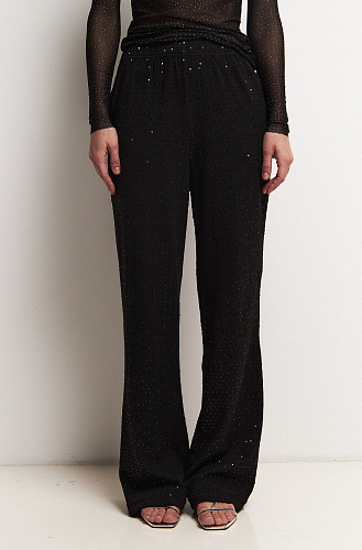 Брюки с пайетками
