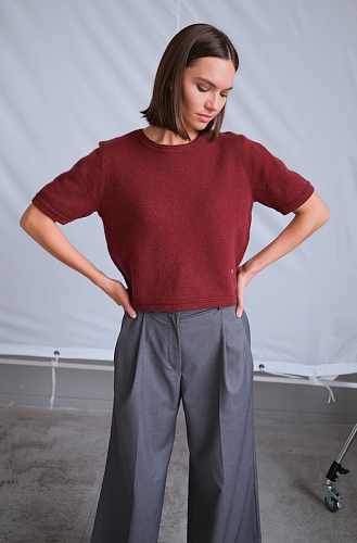 Топ с отдельными рукавами